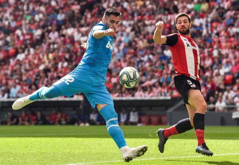 Yeray a eu du temps de jeu face à Valence. EFE