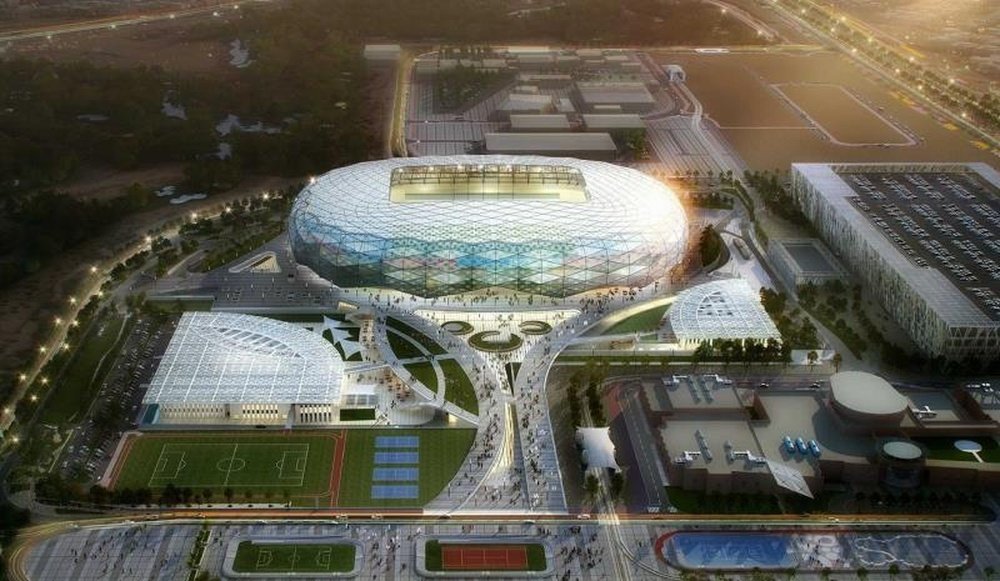 O estádio da final da Copa de 2022 foi elogiado. EFE/Qatar2022