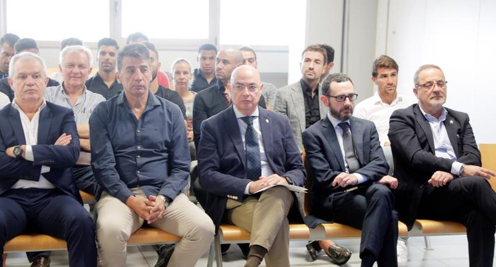 La sentencia condenó a los directivos del Zaragoza Agapito Iglesias y Javier Porquera. EFE