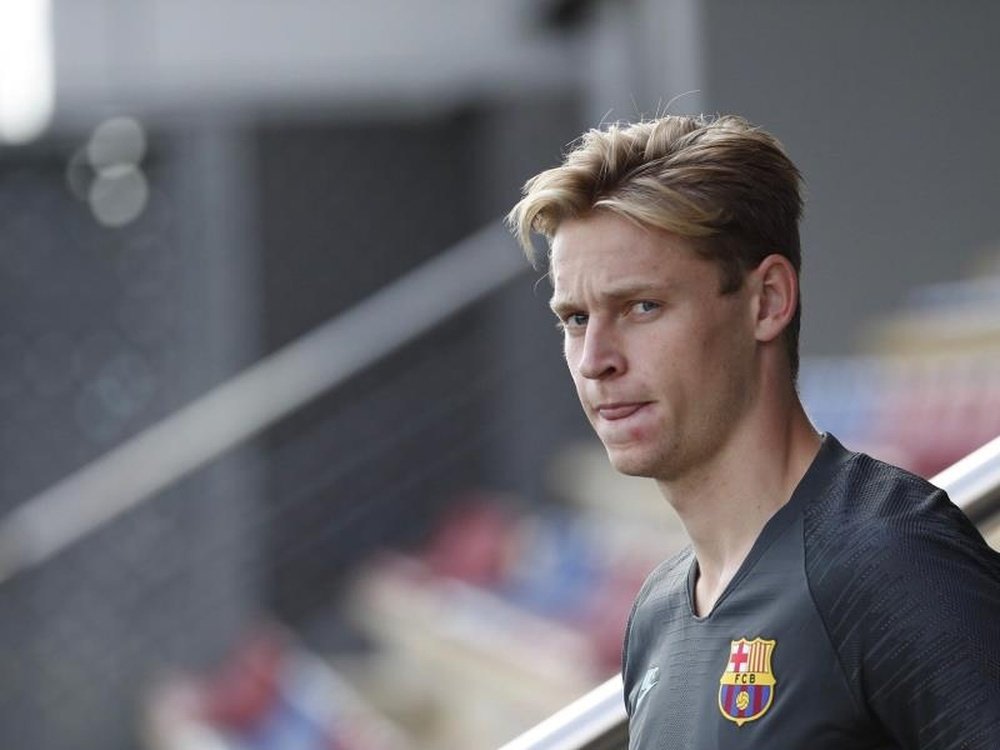 De Jong praised Messi's talent. EFE