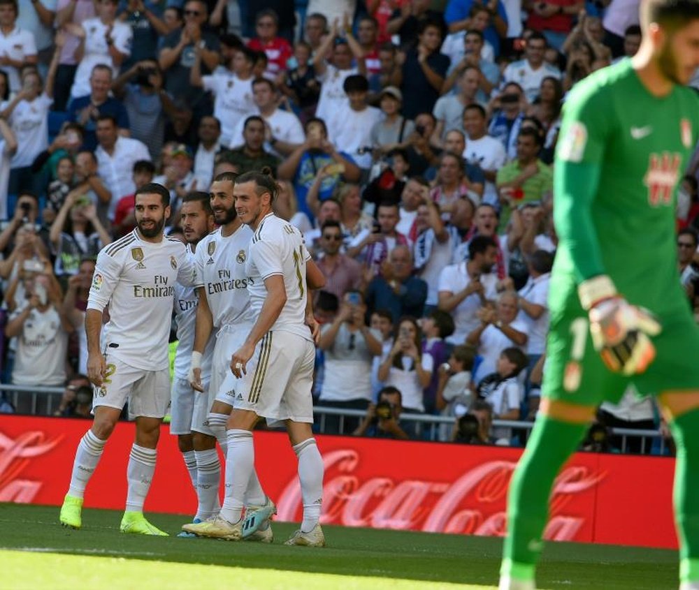El Real Madrid es líder con 18 puntos y 16 tantos anotados. EFE