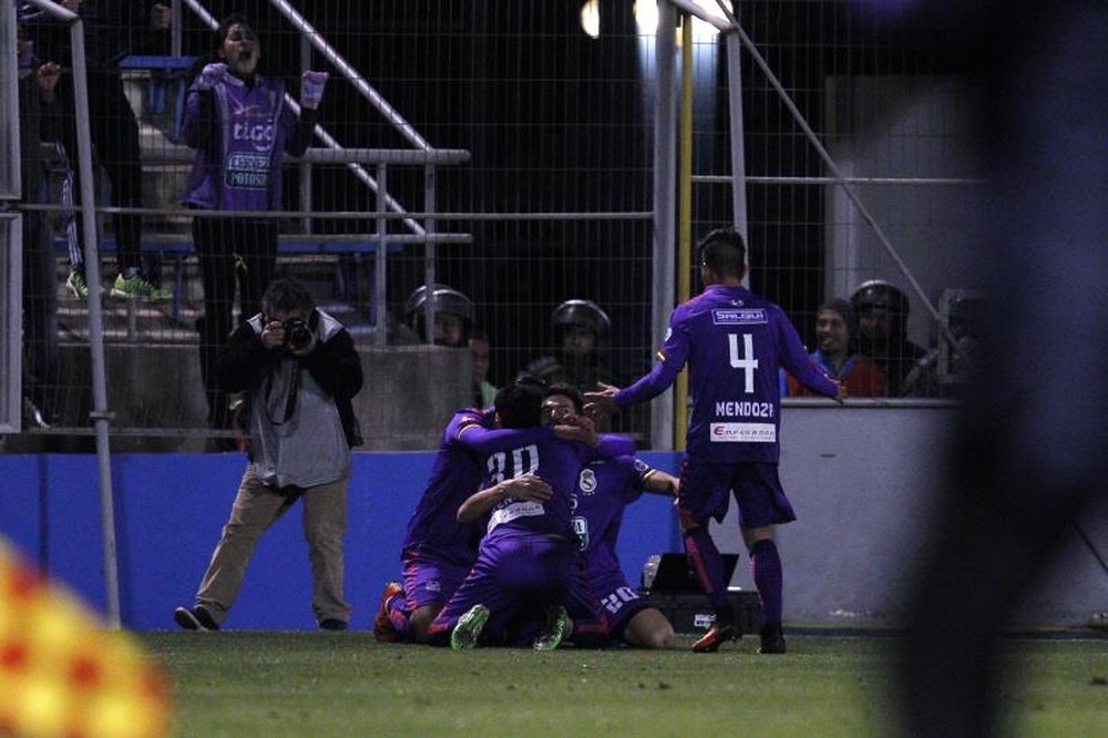 Real Potosí terminó su pretemporada en Argentina. EFE