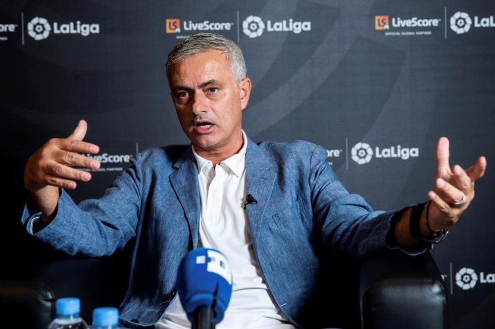 Mourinho continued to reveal special aspects of his past. EFE