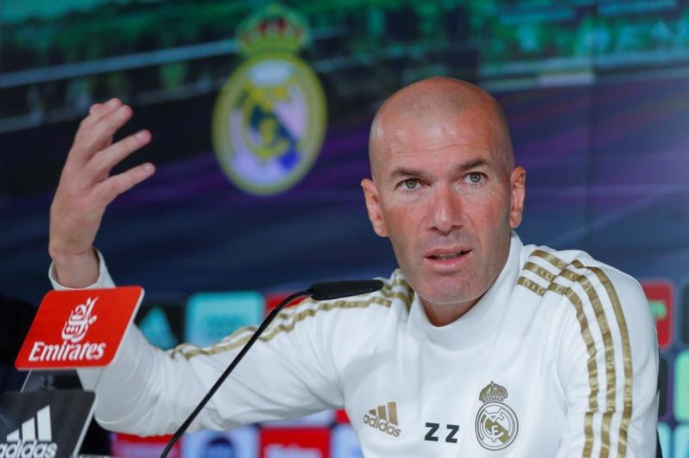 Zidane não quer surpresas antes da Data FIFA. EFE