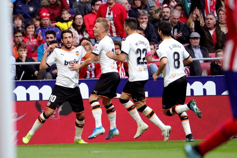 El Valencia espera volver con los tres puntos en el bolsillo. EFE