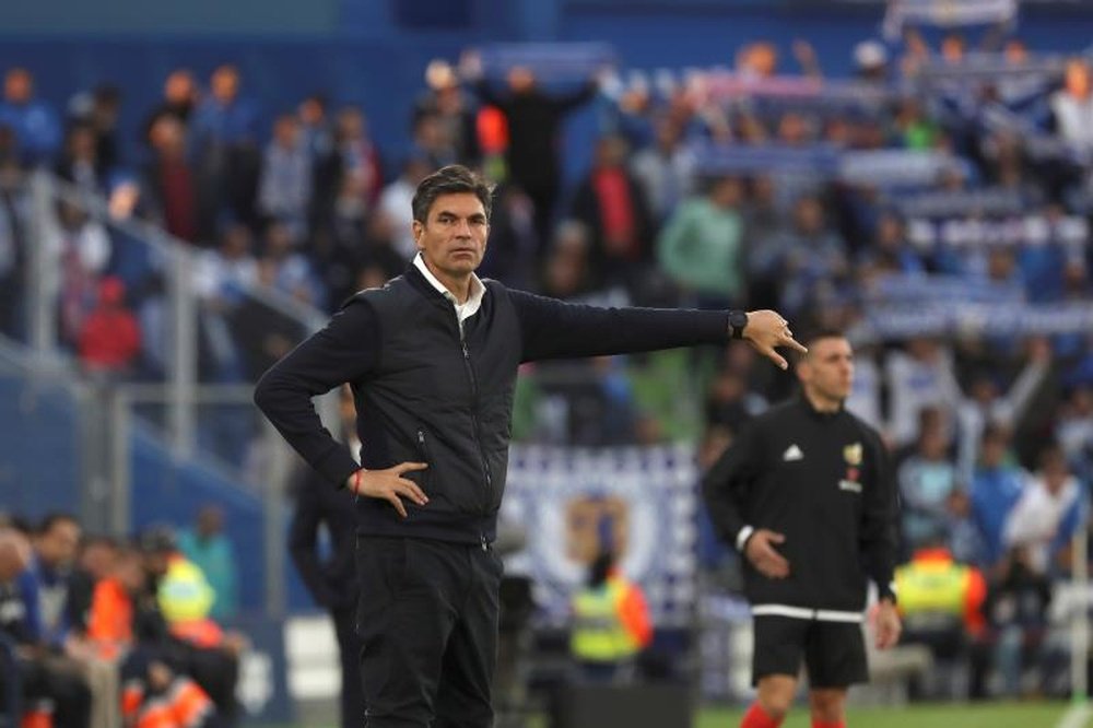 Leganes could be sacking their coach Pellegrino in the coming hours. EFE