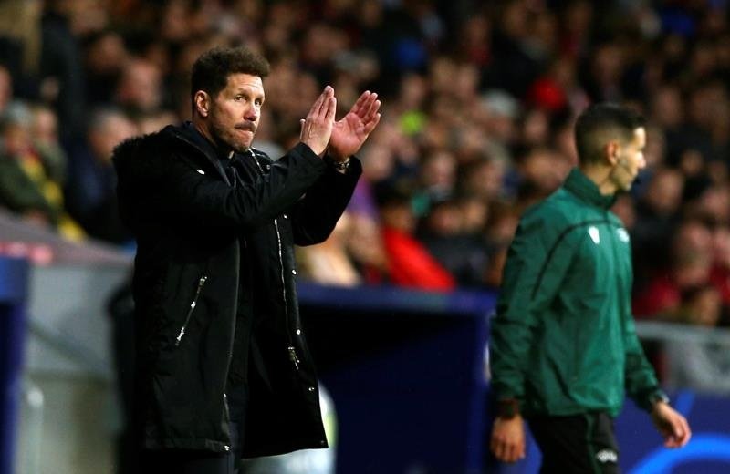 Diego Simeone's team do not win that many games 1-0. EFE