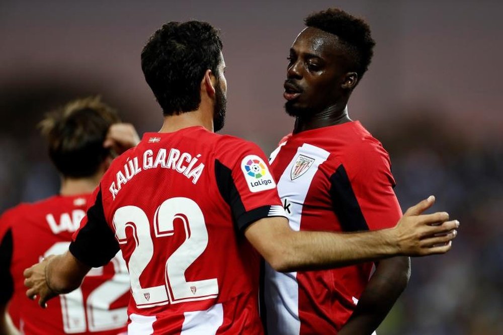 Nadie puede parar a Iñaki Williams. EFE/MARISCAL/Archivo