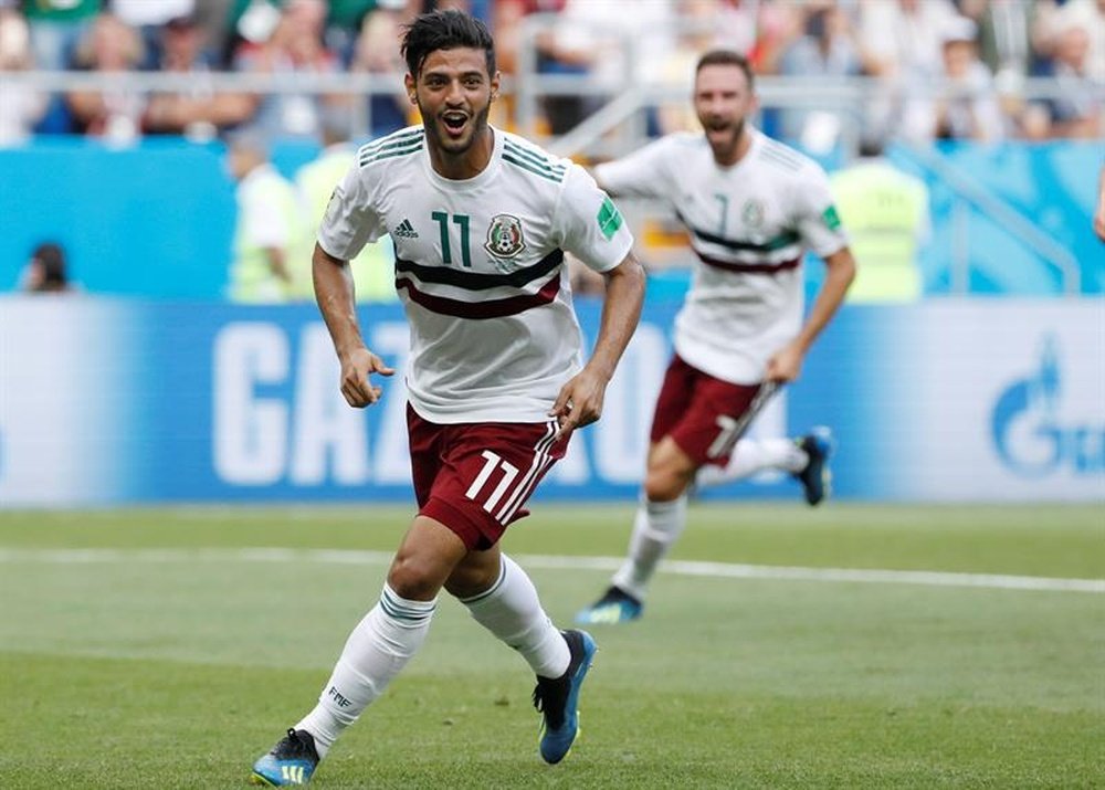 Vela no va con México desde Rusia 2018. EFE