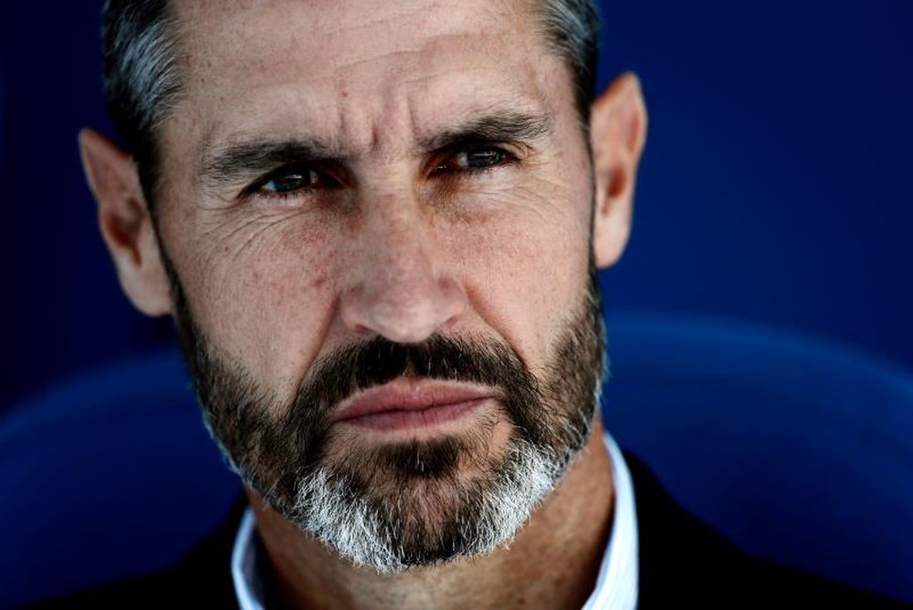 Vicente Moreno no se conformó con la buena imagen. EFE