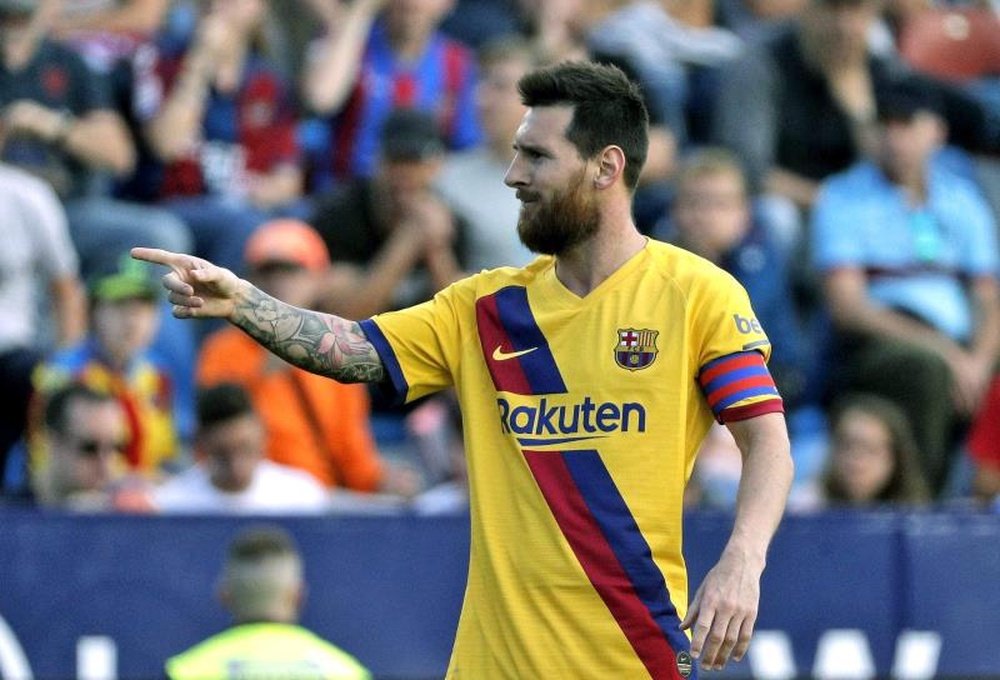 Iniziano le trattative per il rinnovo di Messi. AFP