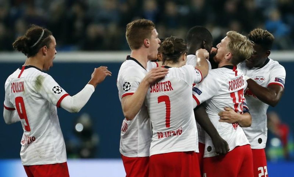 El RB Leipzig venció con comodidad al Zenit. EFE/EPA/ANATOLY MALTSEV