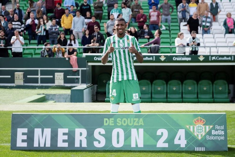 Emerson vive sua terceira temporada no Real Betis. EFE/Pepo Herrera/Arquivo