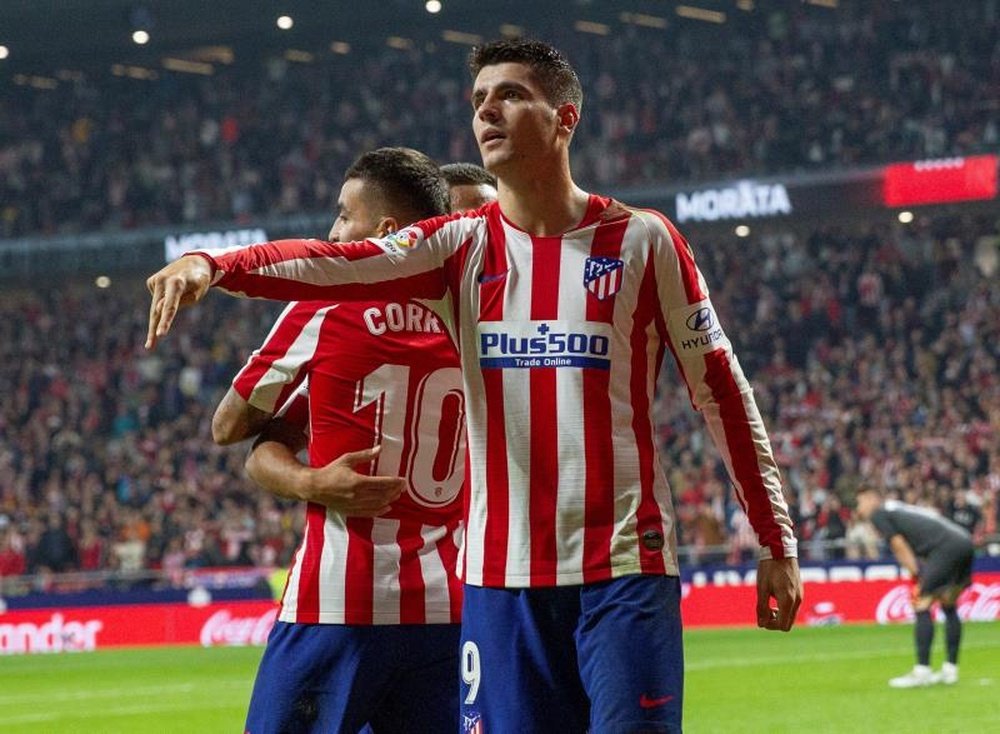 L'Atlético est l'équipe qui marque le moins parmi les 20 meilleurs clubs d'Europe. EFE/Rodrigo Jimén