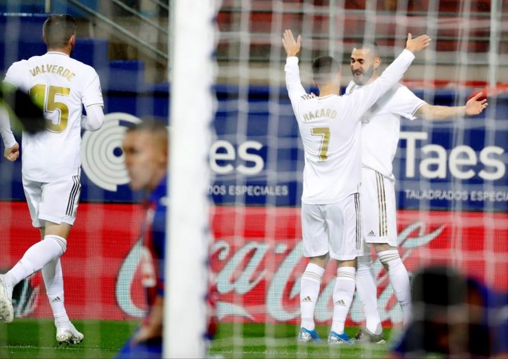 El Madrid golea al Eibar. EFE/Juan Herrero