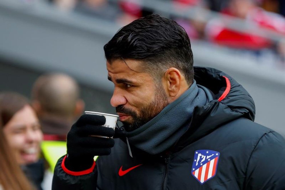 El Atlético frena a Diego Costa. EFE/Archivo