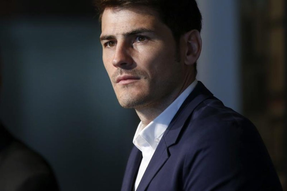 Casillas refletiu sobre a Bola de Ouro. EFE/Juan Carlos Hidalgo
