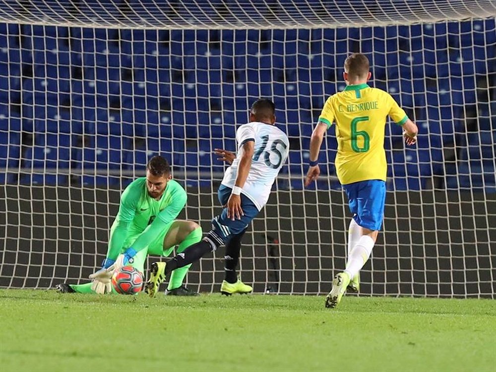 Ivan Quaresma destacó en el Preolímpico Sudamericano. EFE