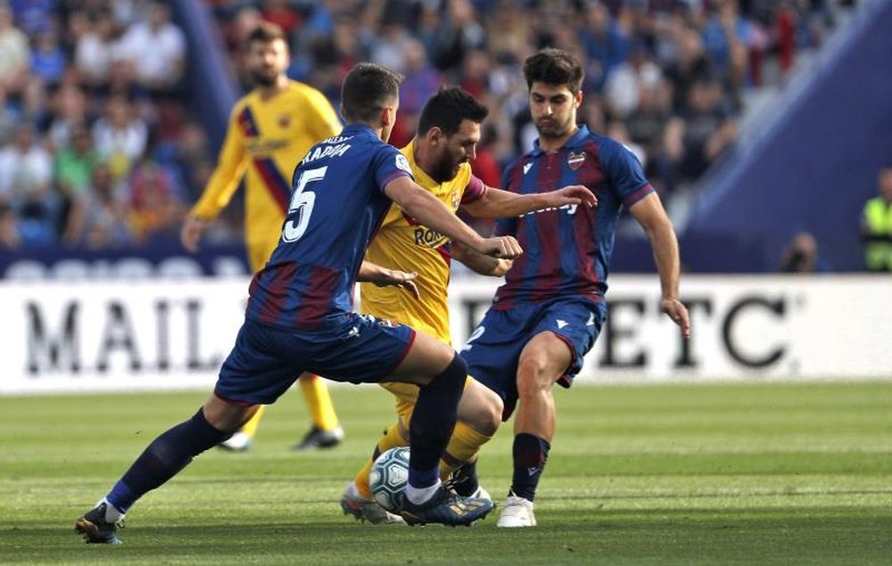 LaLiga: Próváveis escalações de Barcelona vs Levante. EFE/Miguel Ángel Polo/Archivo