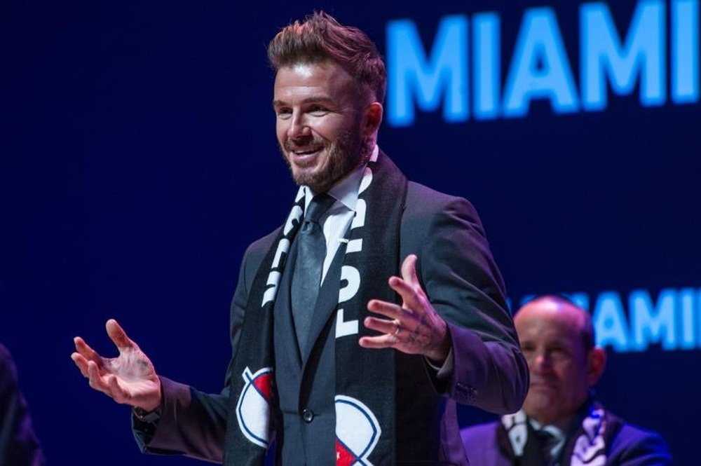 Equipe de Beckham poderia ter que mudar o nome. EFE/Giorgio Viera