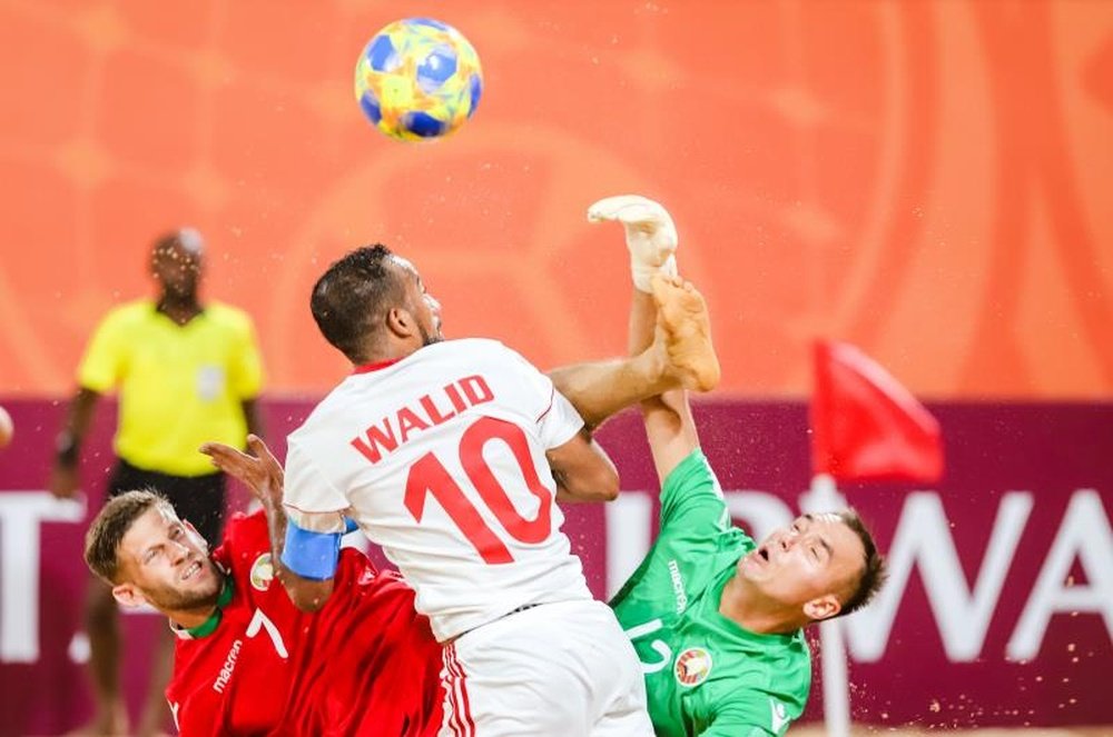 El español con más Mundiales de fútbol playa buscará ganar uno con Bielorrusia. EFE