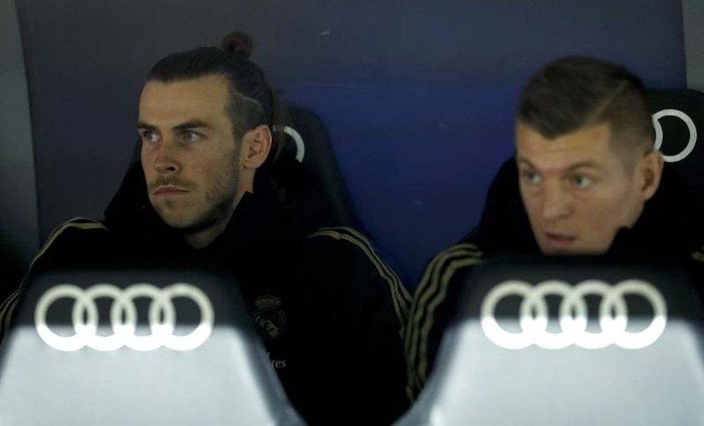 Bale dejó el Bernabéu antes de tiempo de nuevo. EFE/Ballesteros