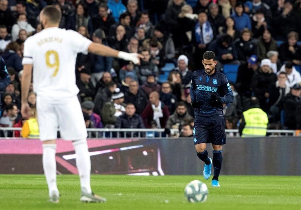 Willian Jose's future at Real Sociedad remains uncertain. EFE