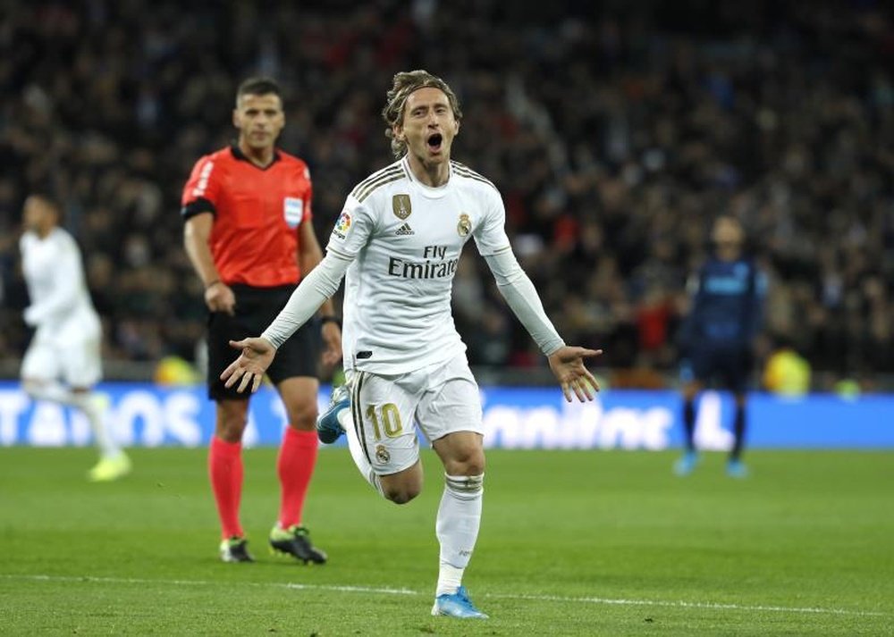 Modric's future at Real Madrid is uncertain. EFE