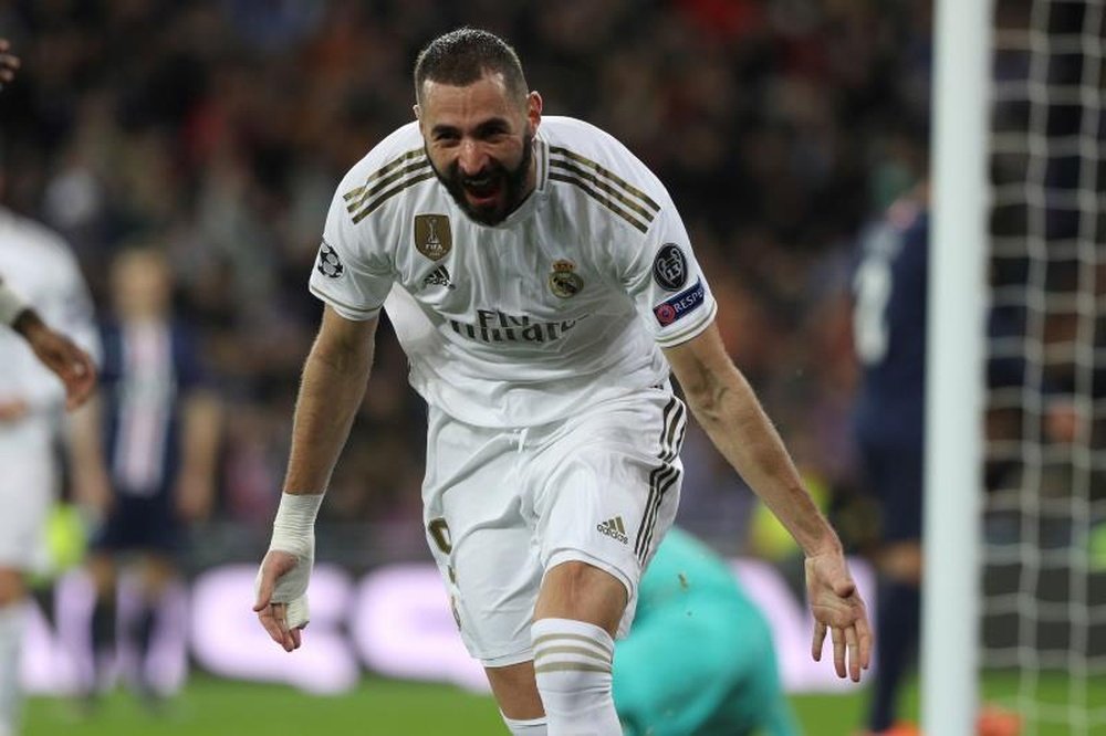 Karim Benzema is shining brightly at the Bernabeu. EFE/Archivo