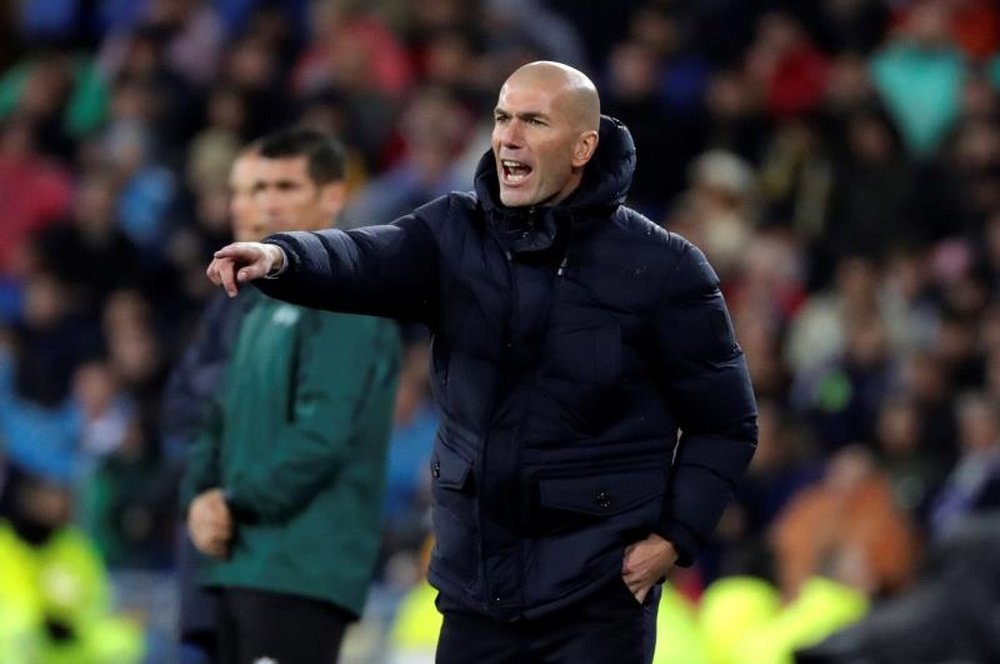 Zidane habló sobre el Clásico. EFE