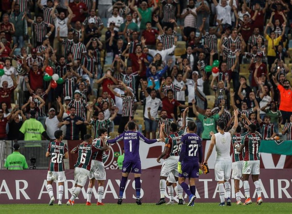 Fluminense toma medidas preventivas contra o coronavírus. EFE/ Antonio Lacerda/Archivo