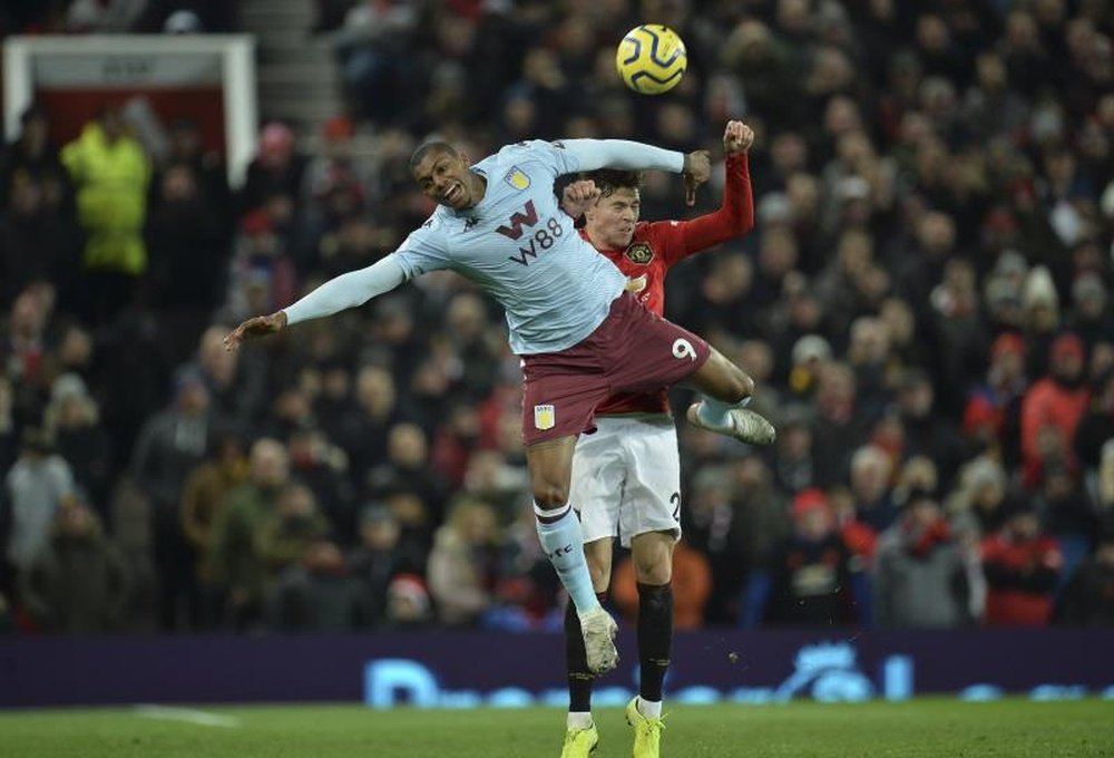 Man United and Aston Villa shared the points at Old Trafford on Sunday. EFE