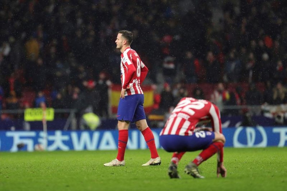 O pior ataque da história do Atlético de Madrid. EFE/Juanjo Martín