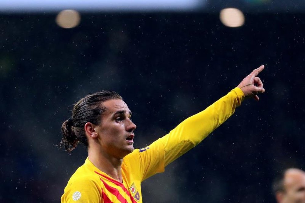 Griezmann spoke about the famous Barca trio. EFE