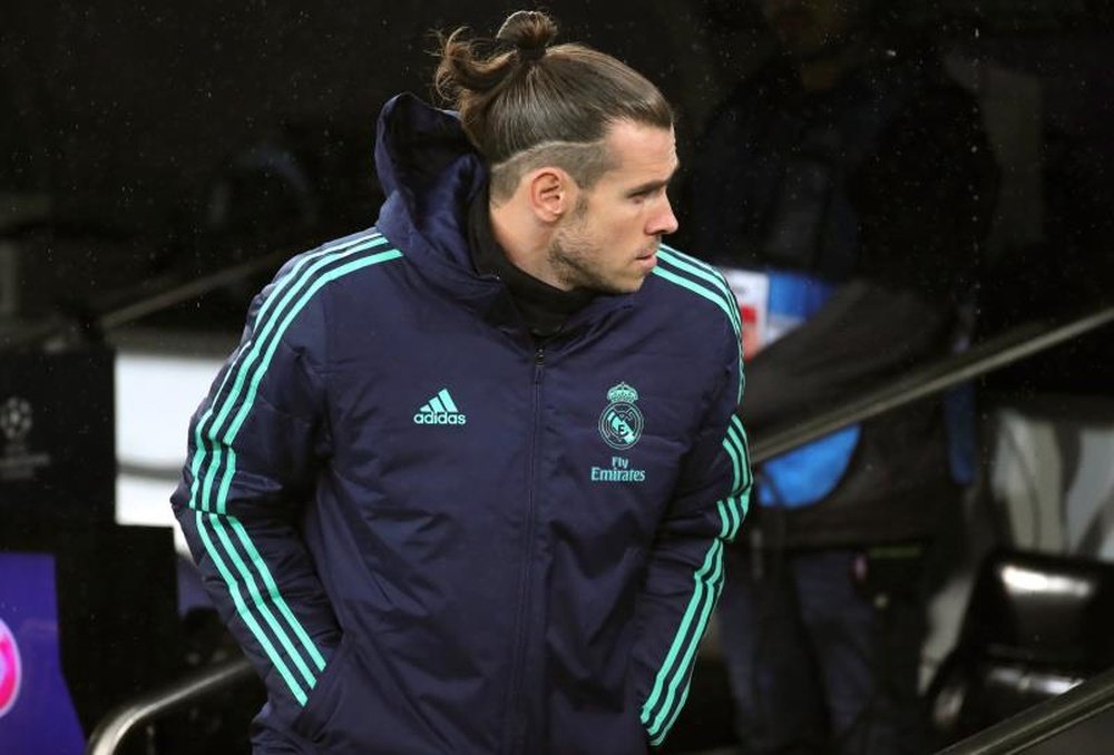 Bale a encore quitté le Bernabéu avant la fin du match. EFE