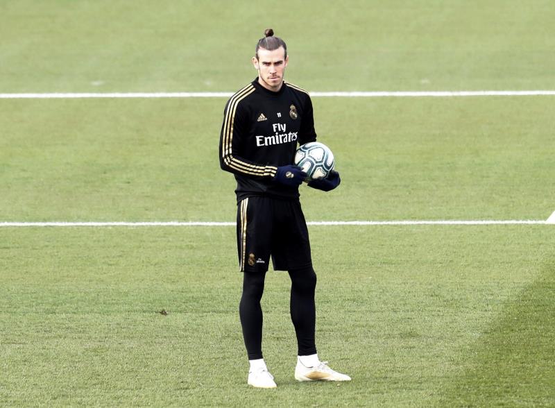 Bale clava la mirada en el Camp Nou