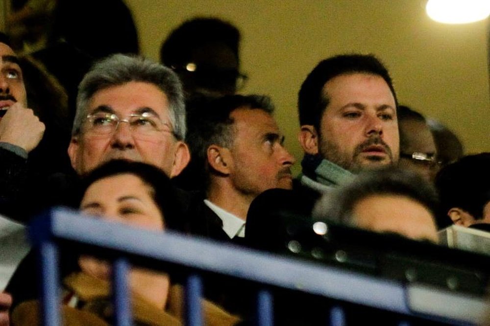 Luis Enrique assistera au match Atlético-Liverpool. EFE