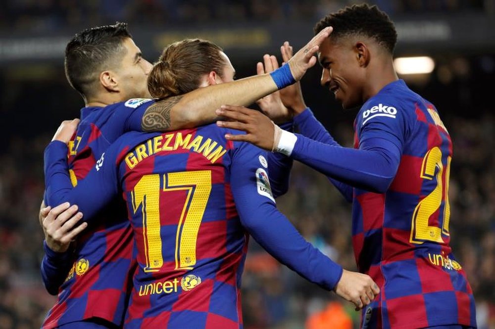 Barcelona have got things to think about ahead of the Clasico. EFE