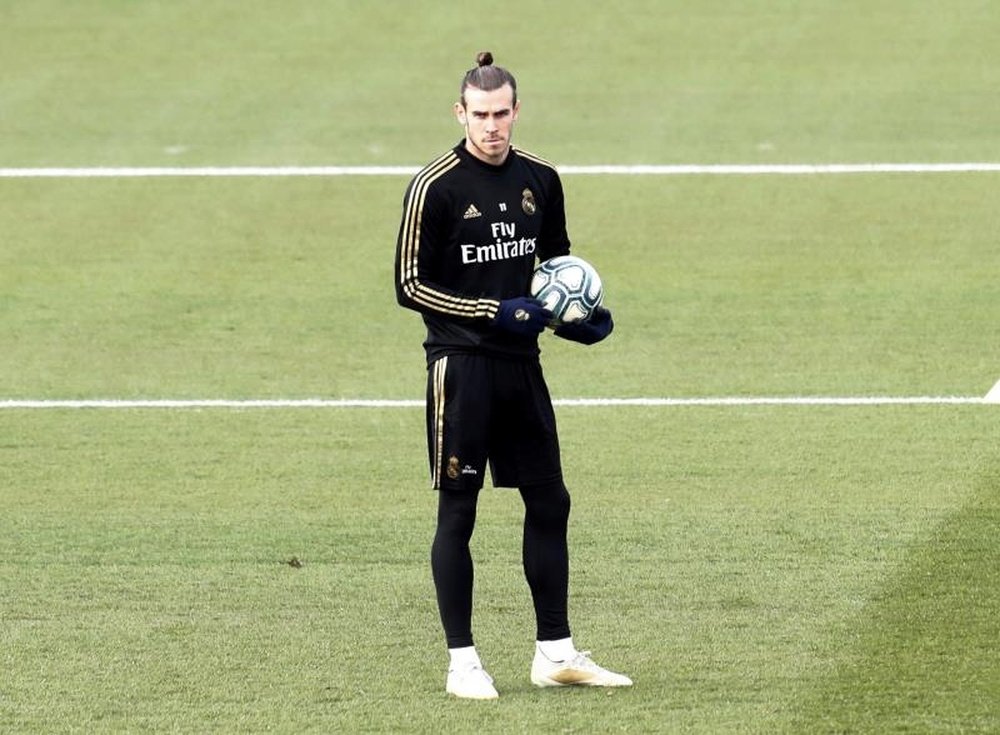 Bale returned to training after losing to Espanyol. EFE