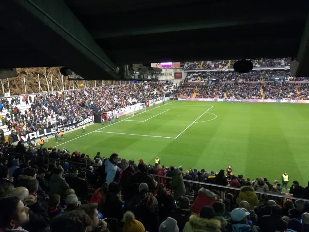 Rayo Vallecano versus Albacete was abandoned at half-time. EFE