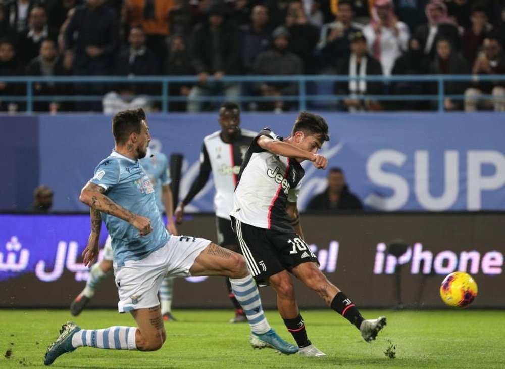 La Lazio gana la Supercoppa. EFE/EPA/FARIS GHAITH