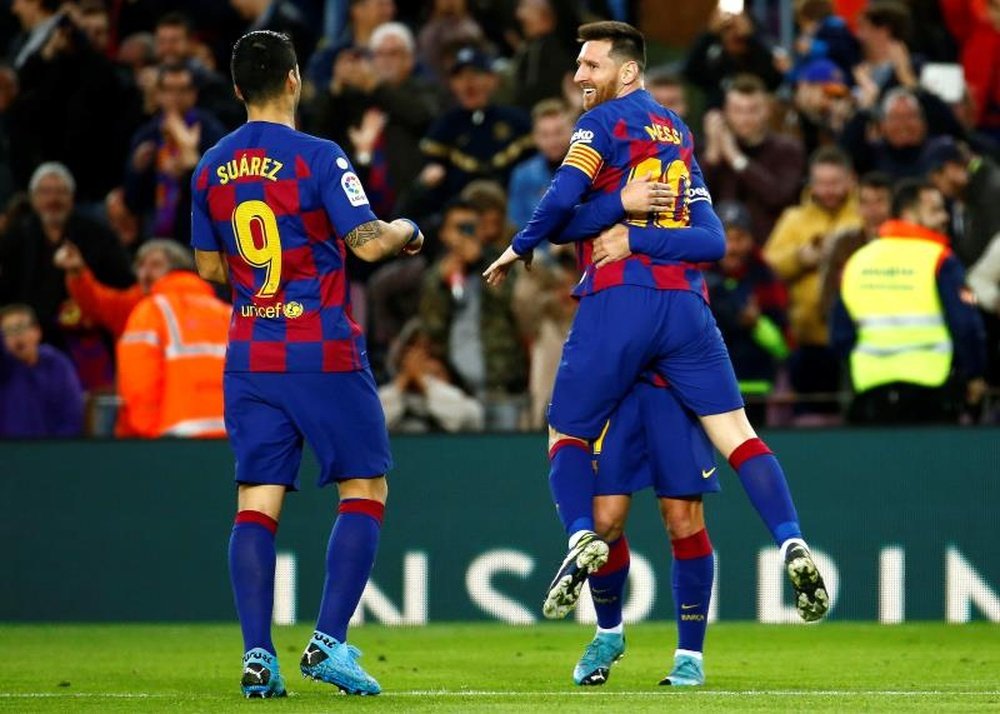 El Barça completó un gran 2019. EFE