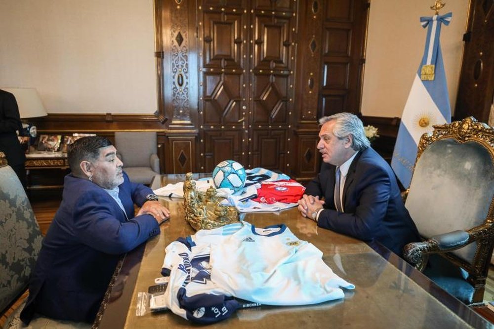 Argentina velará a Maradona en la Casa Rosada. EFE