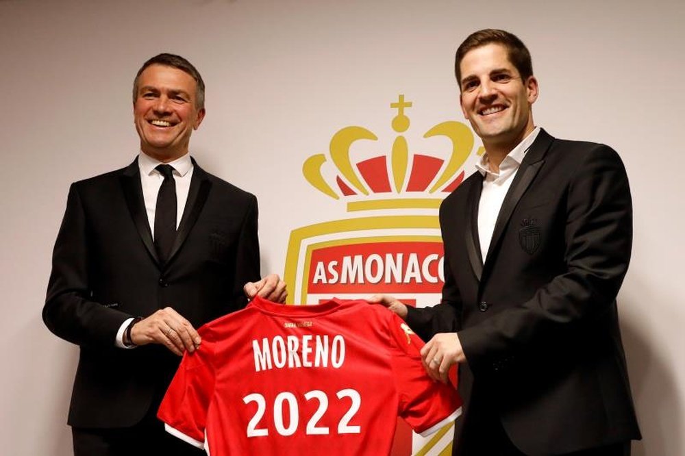 Robert Moreno fue presentado como entrenador del Mónaco. EFE