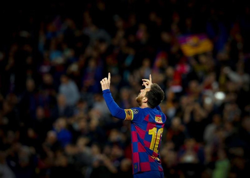 Chimy Ávila fala de Messi. EFE/Enric Fontcuberta