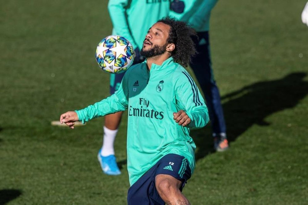 Marcelo chegou com 18 anos ao Real Madrid. EFE/Rodrigo Jiménez/Arquivo
