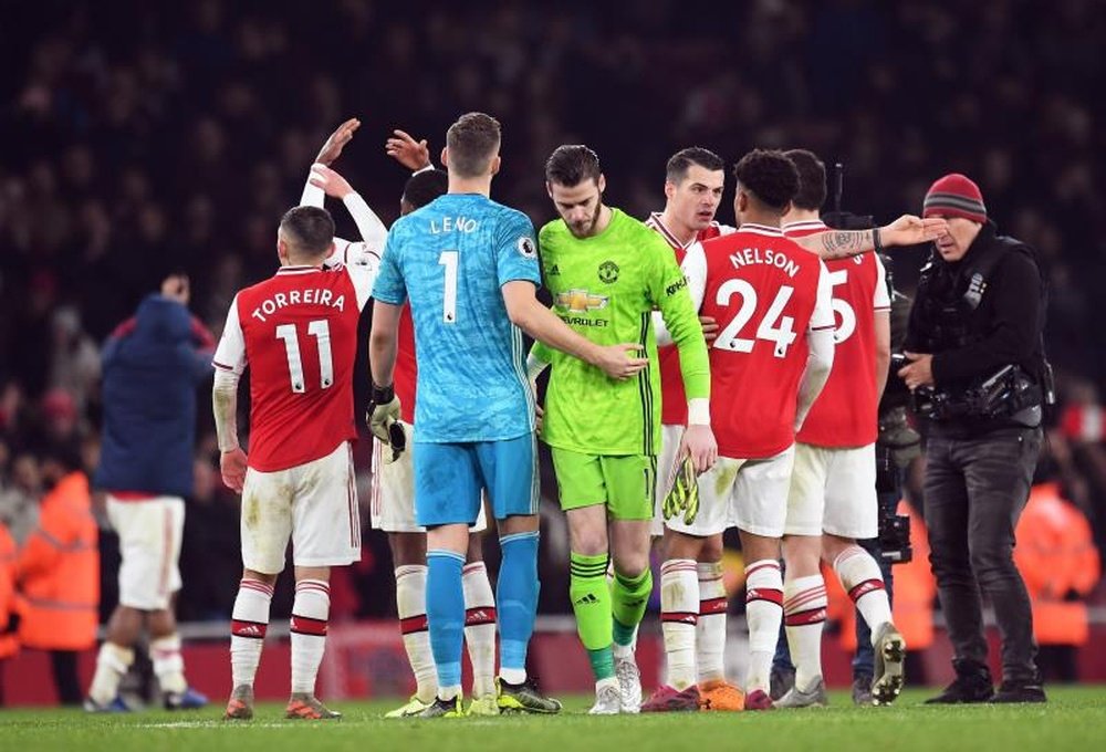 El Arsenal busca portero ahora que Leno está lesionado. AFP