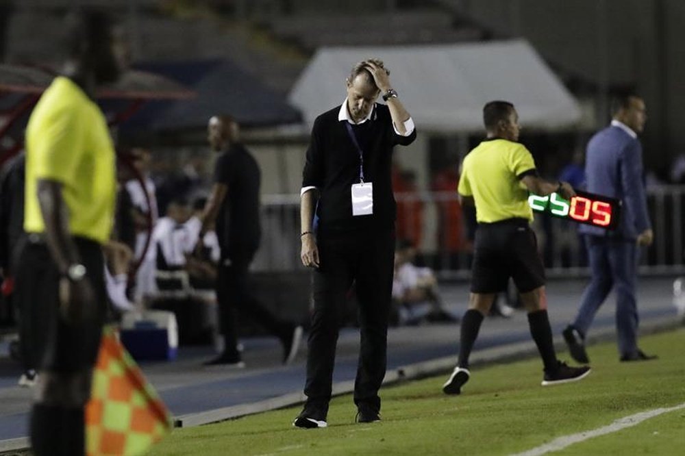 Gary Stempel regresará a dirigir un equipo en la Liga Panameña de Fútbol. EFE/Bienvenido Velasco