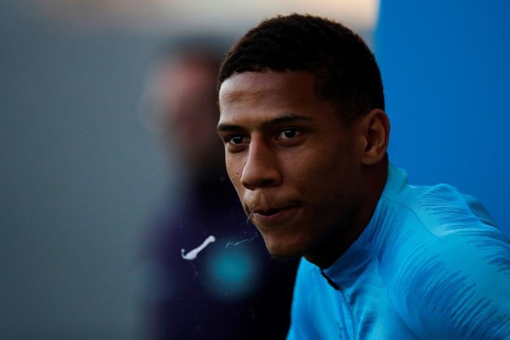 FC Barcelona's Jean-Clair Todibo. EFE