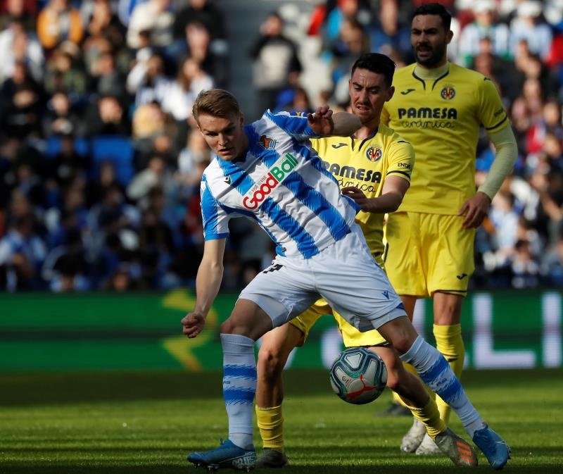 El acta del Real Sociedad-Villarreal recogió el lanzamiento de una botella